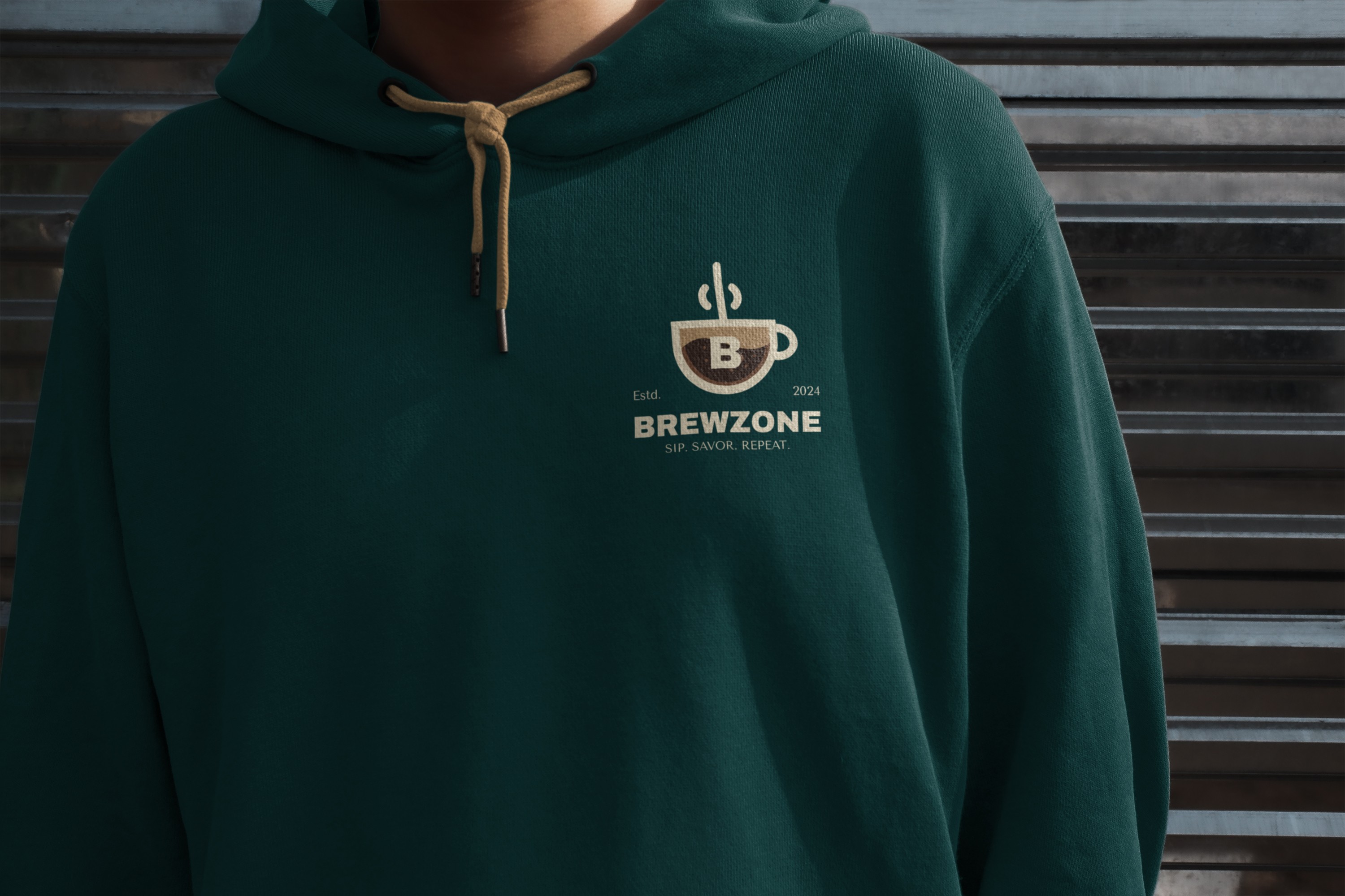 Brewzone Hoodie Mockup