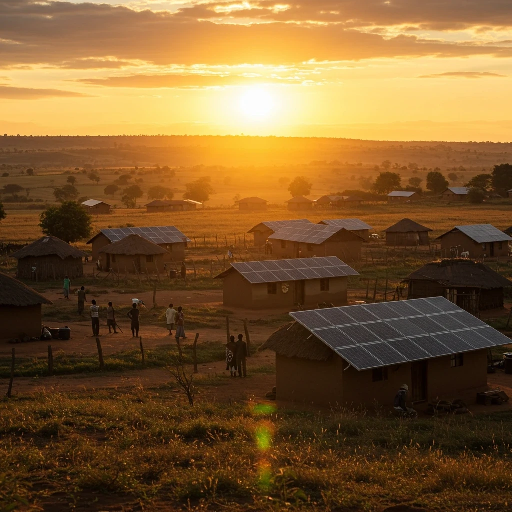 Solar Power for Rural Homes in Kitui, Kenya.