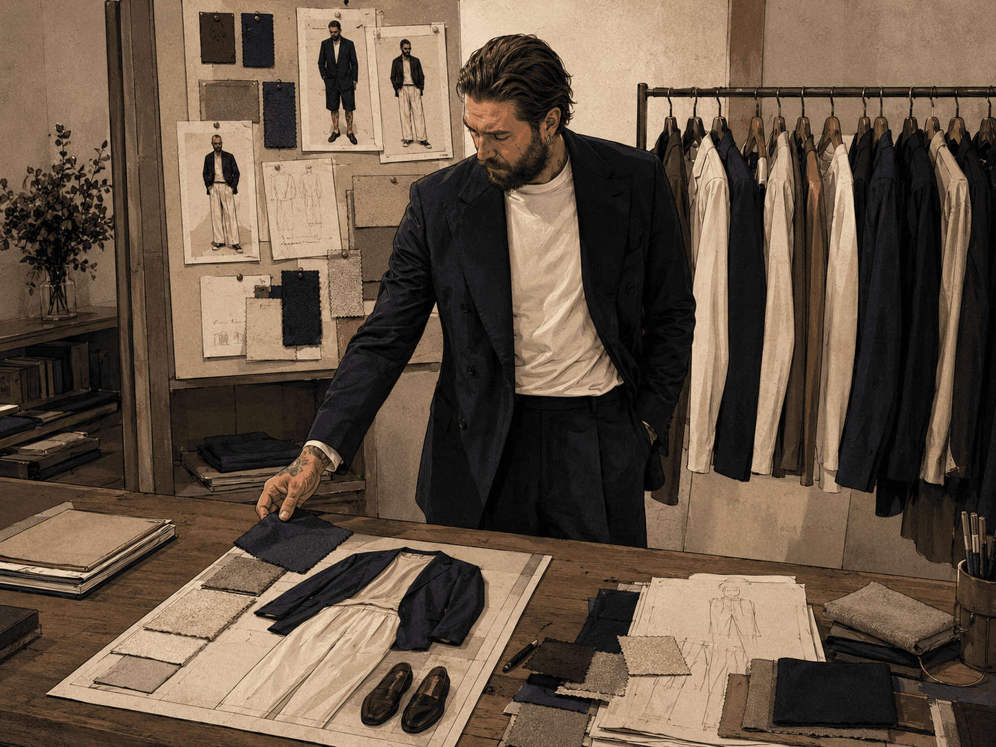 Wardrobe Reset editorial service image