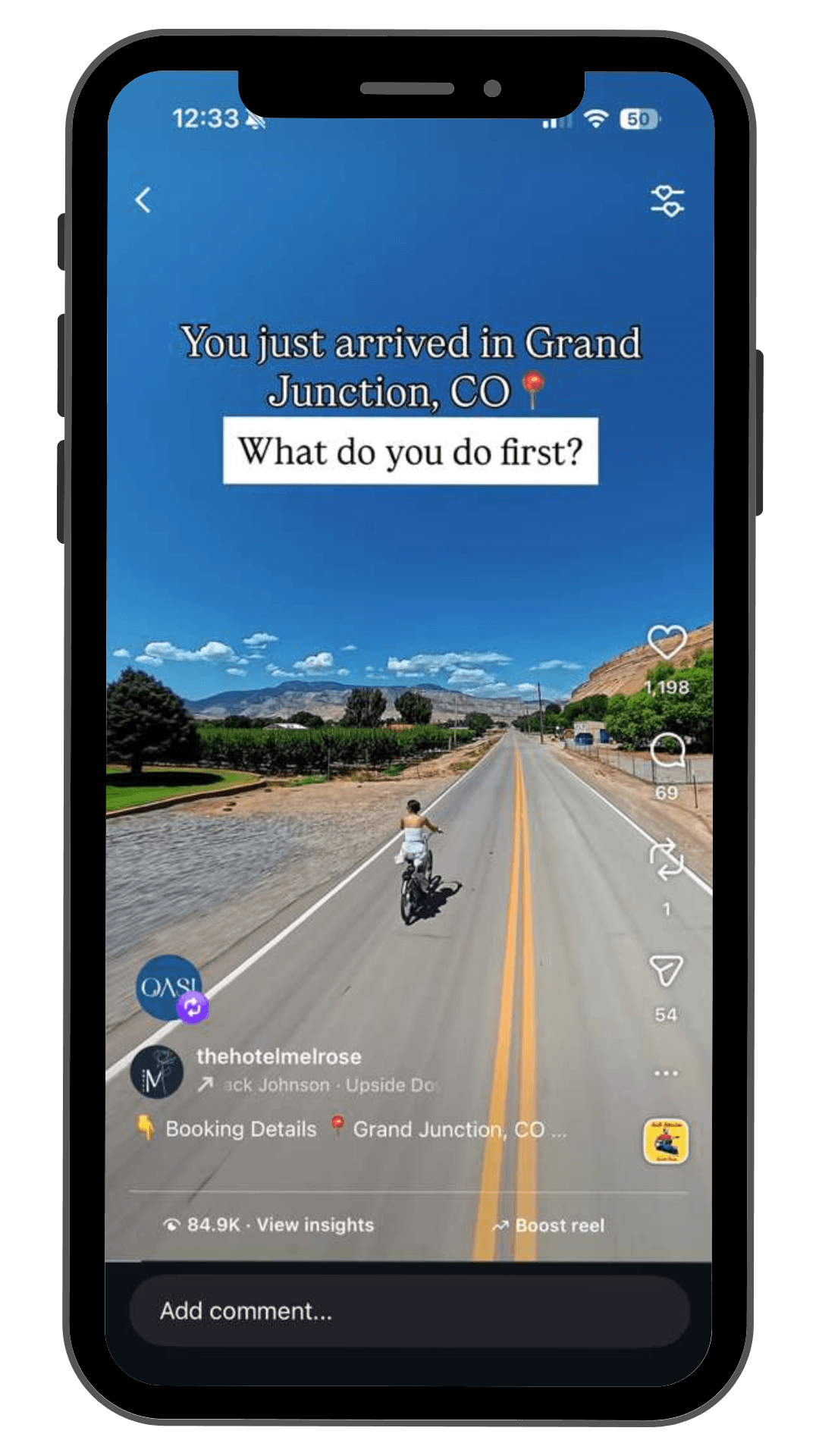 Viral Hospitality Instagram Reels