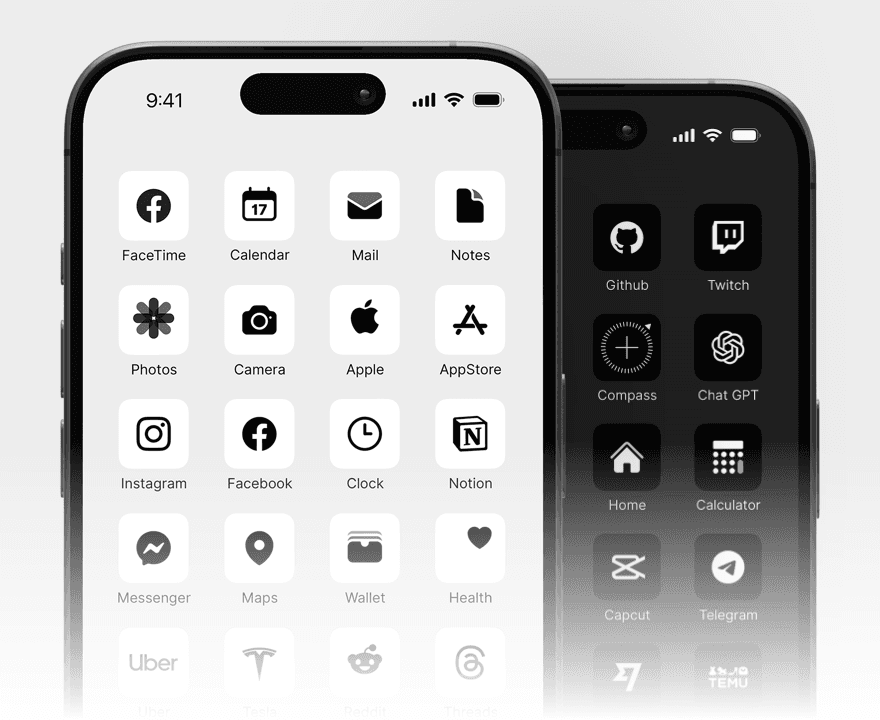 Minimal Light Premium App Icon Pack