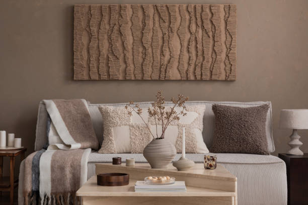 Création d’une ambiance intérieure chaleureuse avec mobilier et décoration harmonieuse