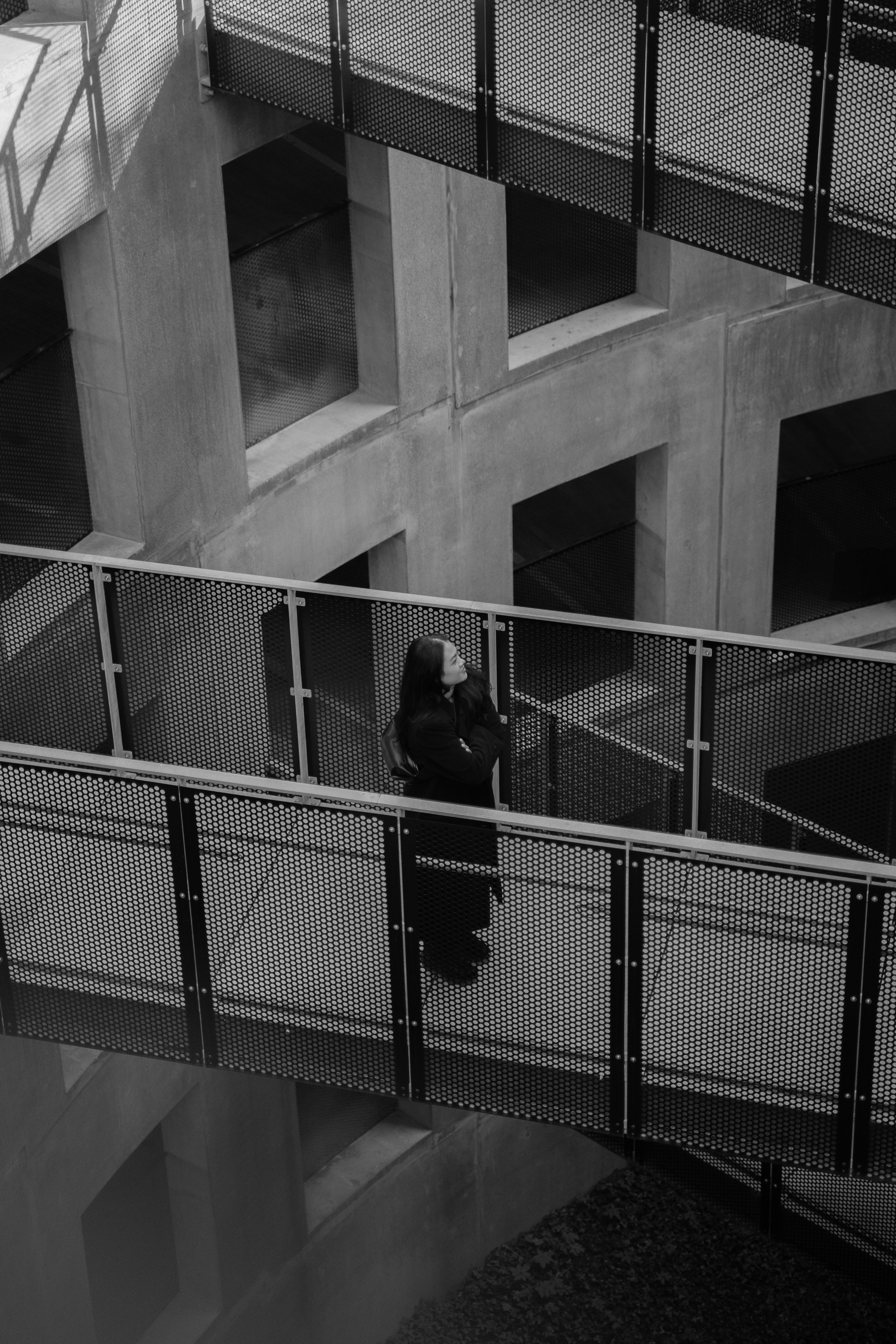 Woman Staircase