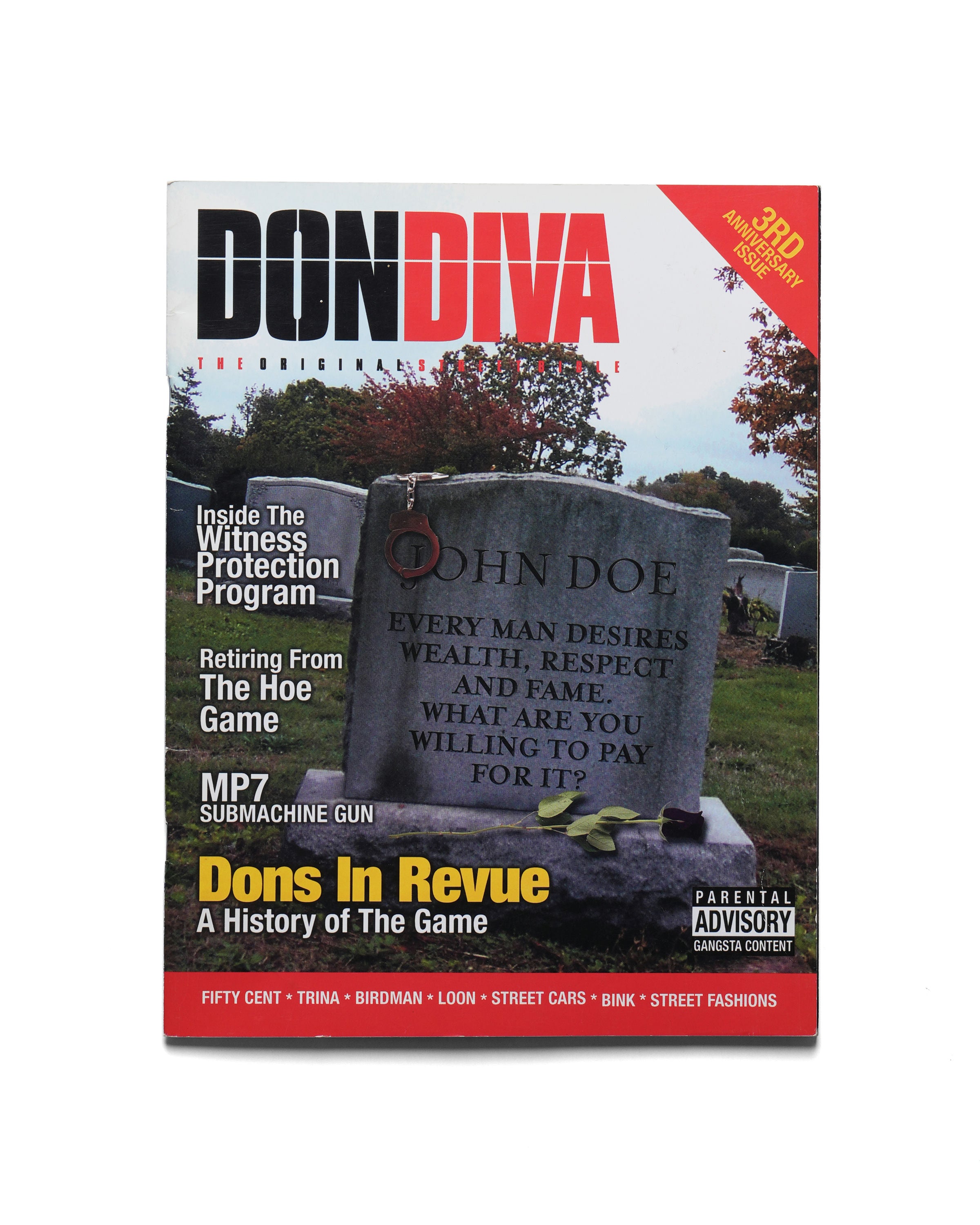 Don Diva - Volume 3 - Issue 12 2002 - Back Cover
