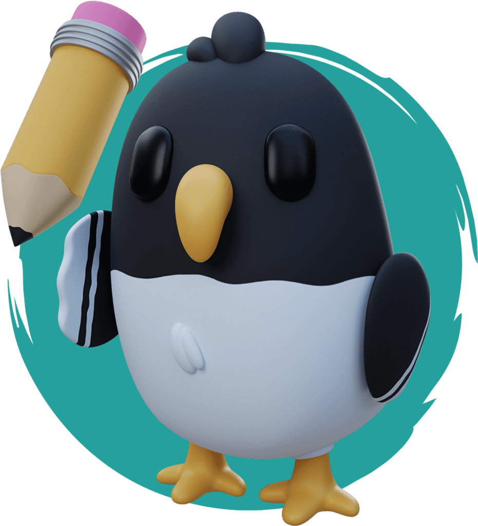 Bird with Pencil