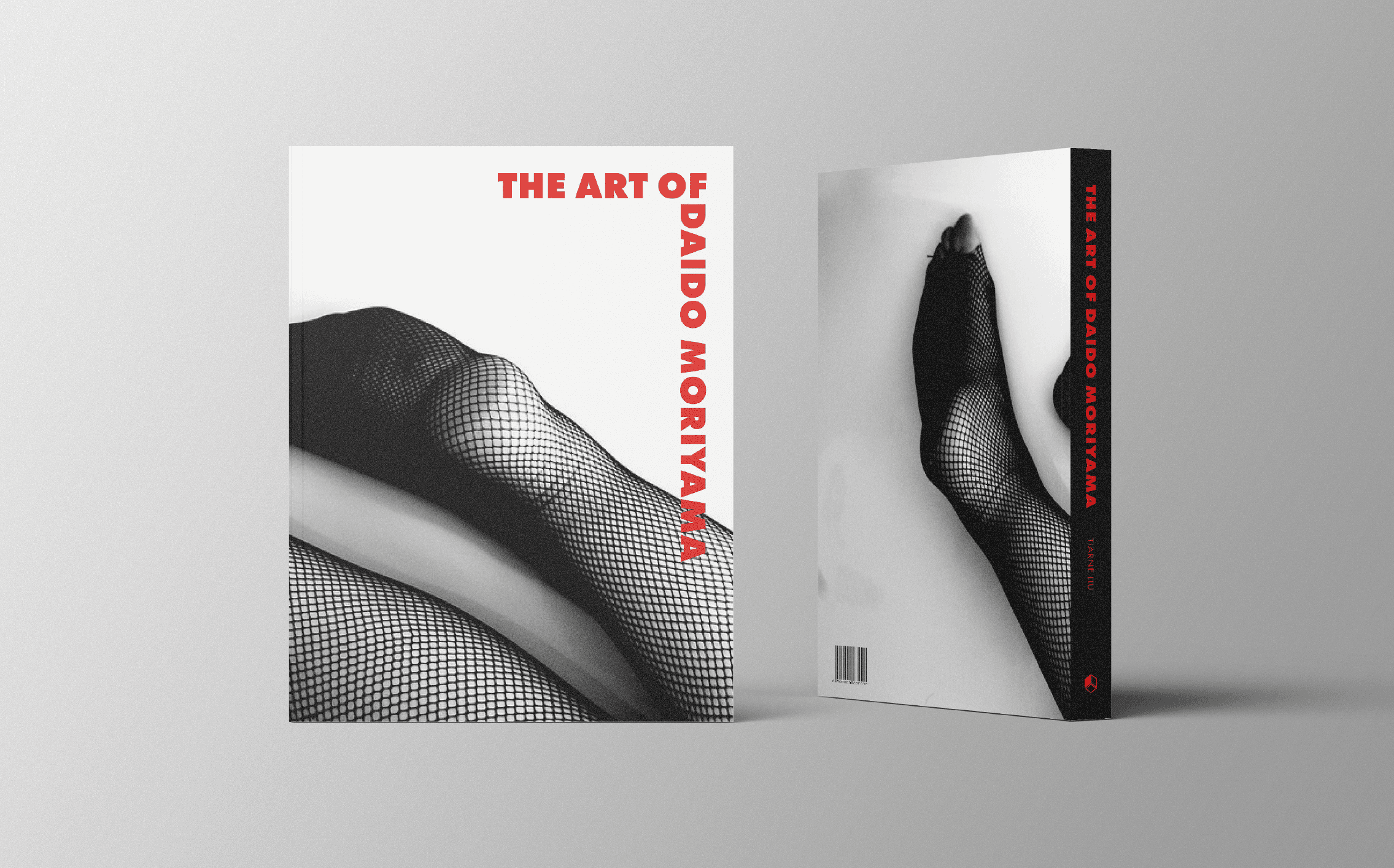 Stack of modern books and magazine with minimalist cover design on leather chair