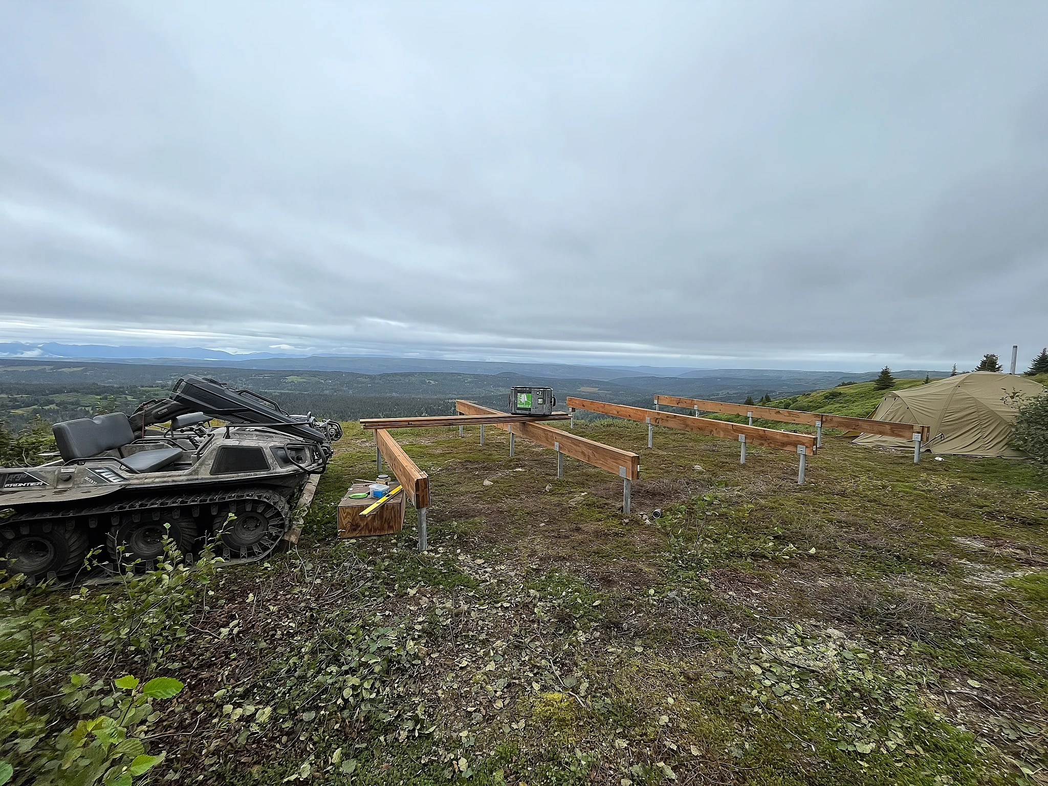 ARGO vehicle for Alaska ground screw work