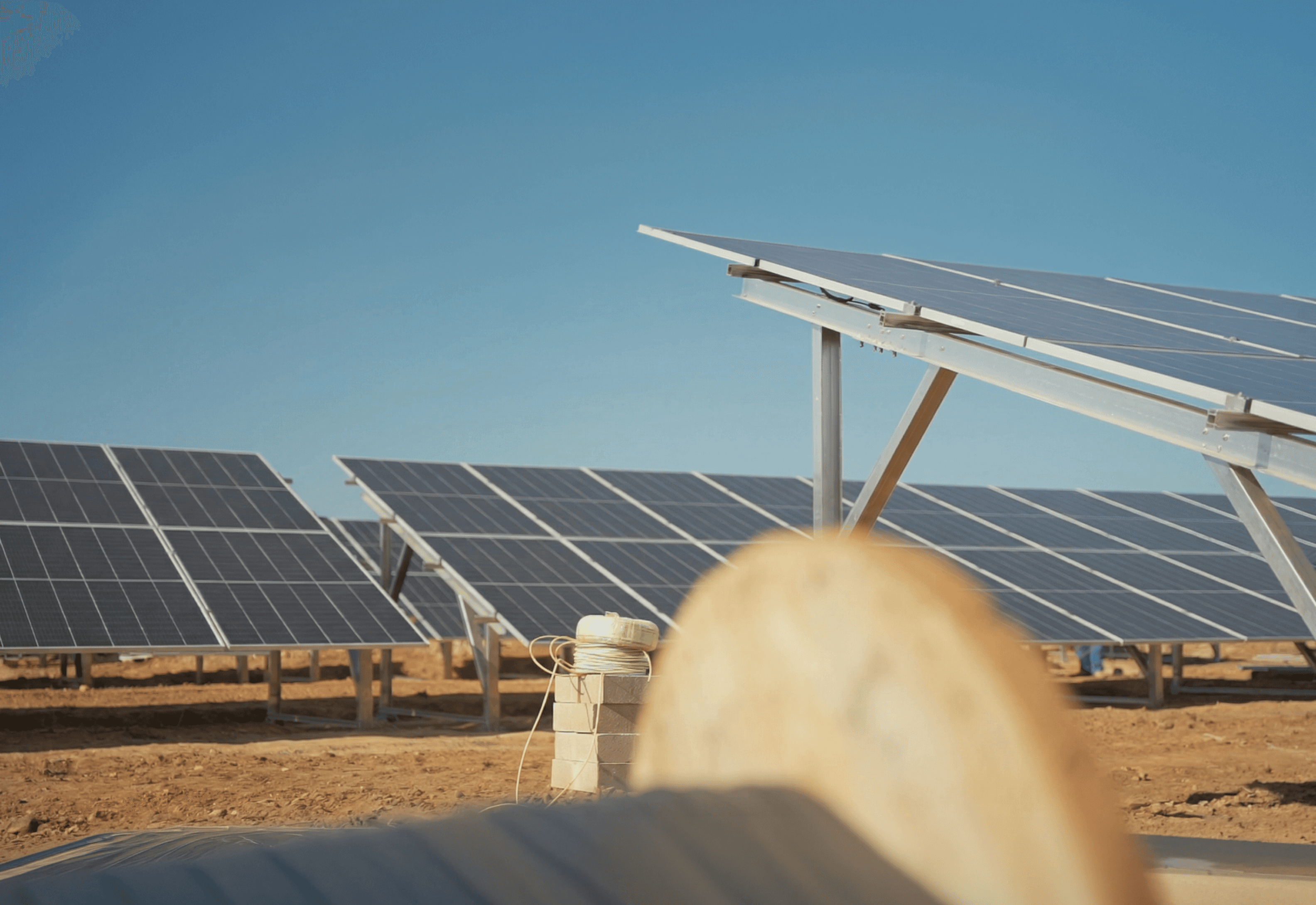 Five-story modern brick building with large windows and balconies, surrounded by lush greenery and a small pond in the foreground. Tranquil, natural setting.
