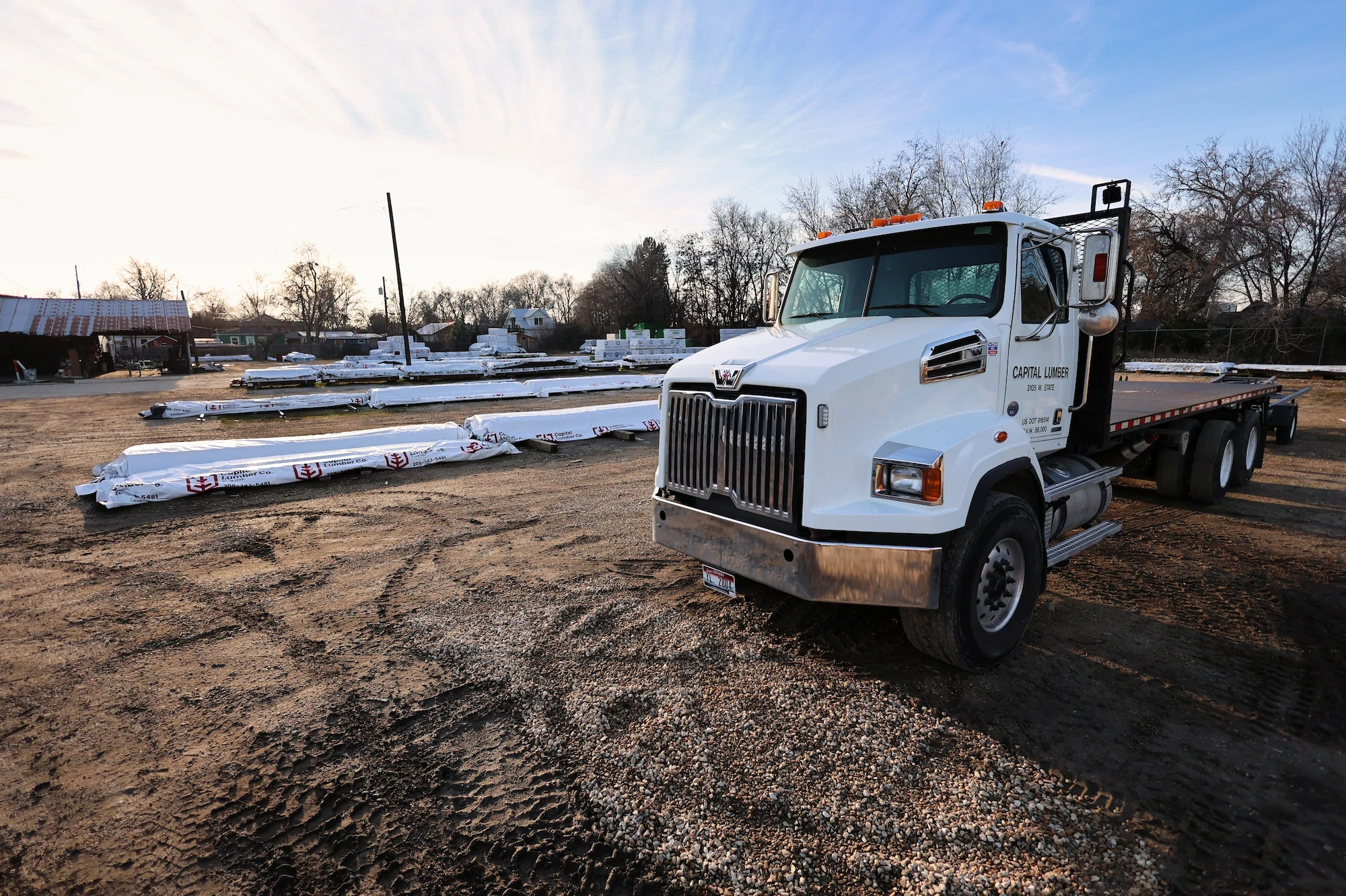 An image of the storefront of Capital Lumber Company in Boise, Idaho