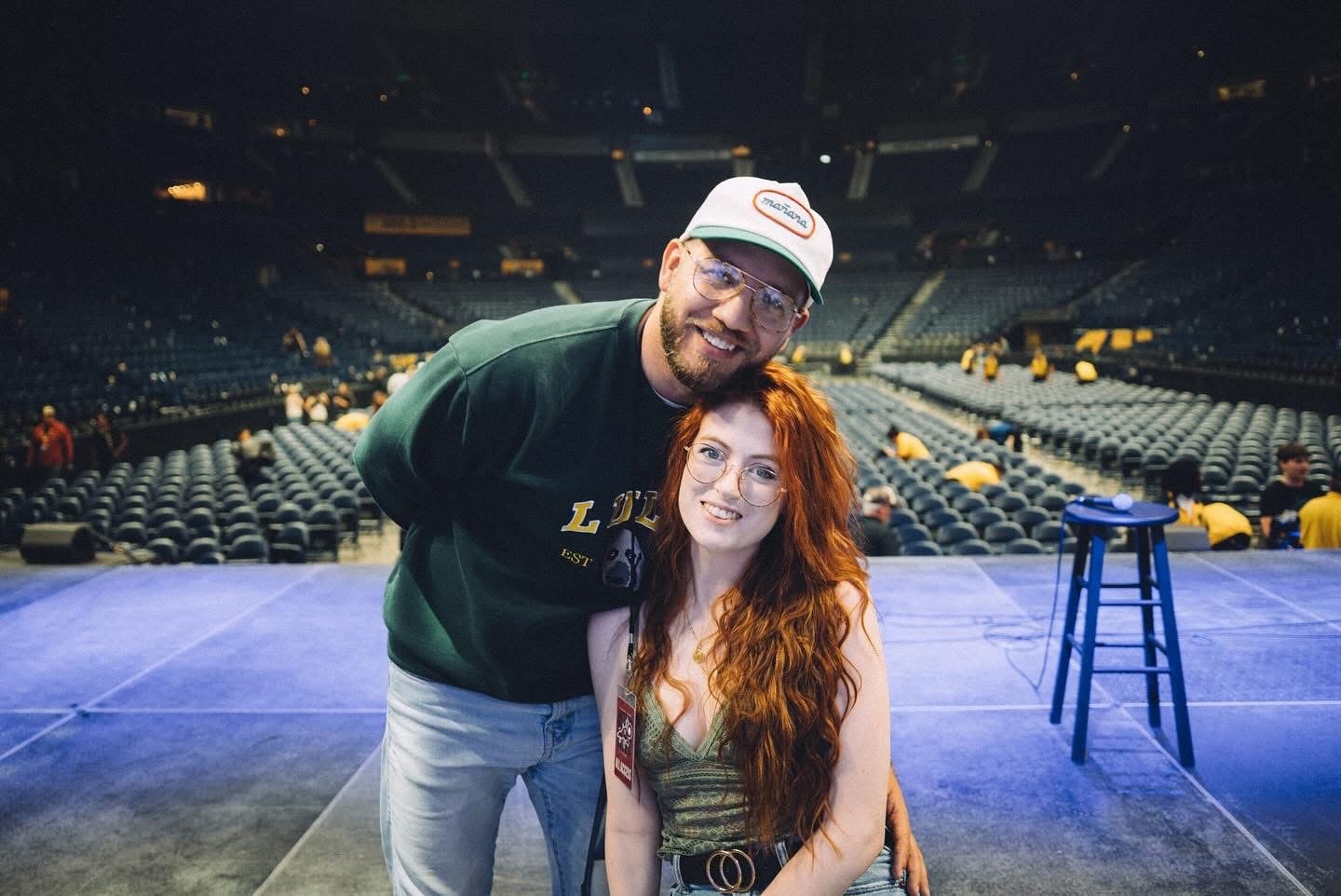 Fiona Cauley and Matt Taylor