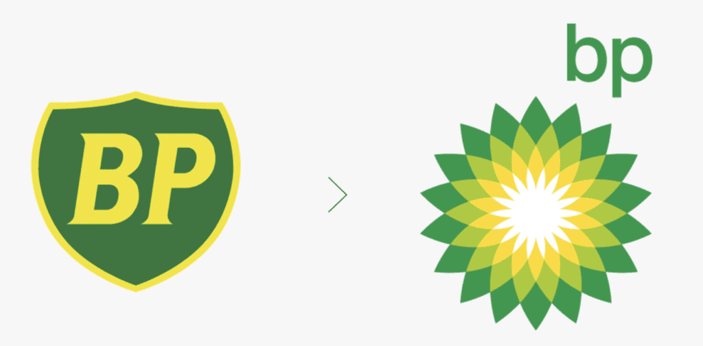 British Petroleum Logo Change