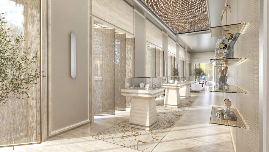 Luxury boutique display within Ash Tower. Experience curated living with your specialized property agent.