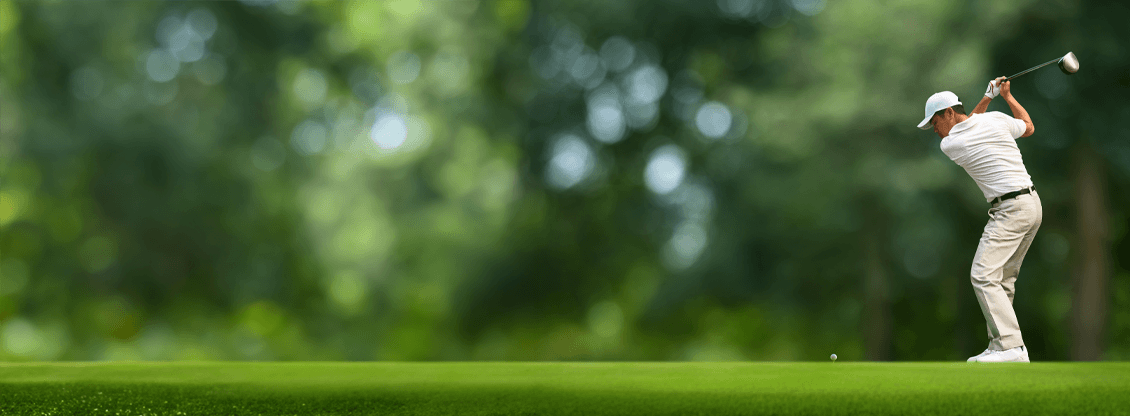 Golfer swinging | St Winnow | Rathfarnham Dublin 14