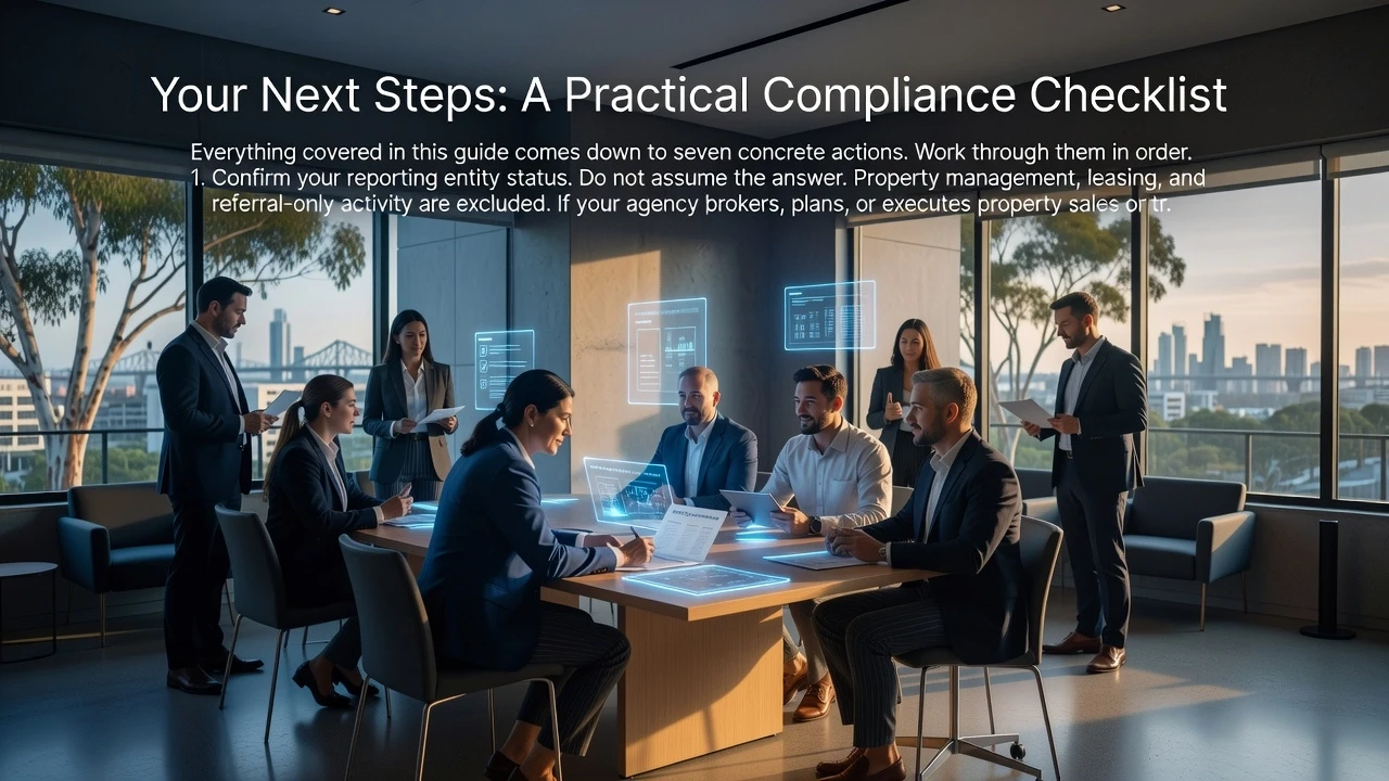 Your Next Steps: A Practical Compliance Checklist