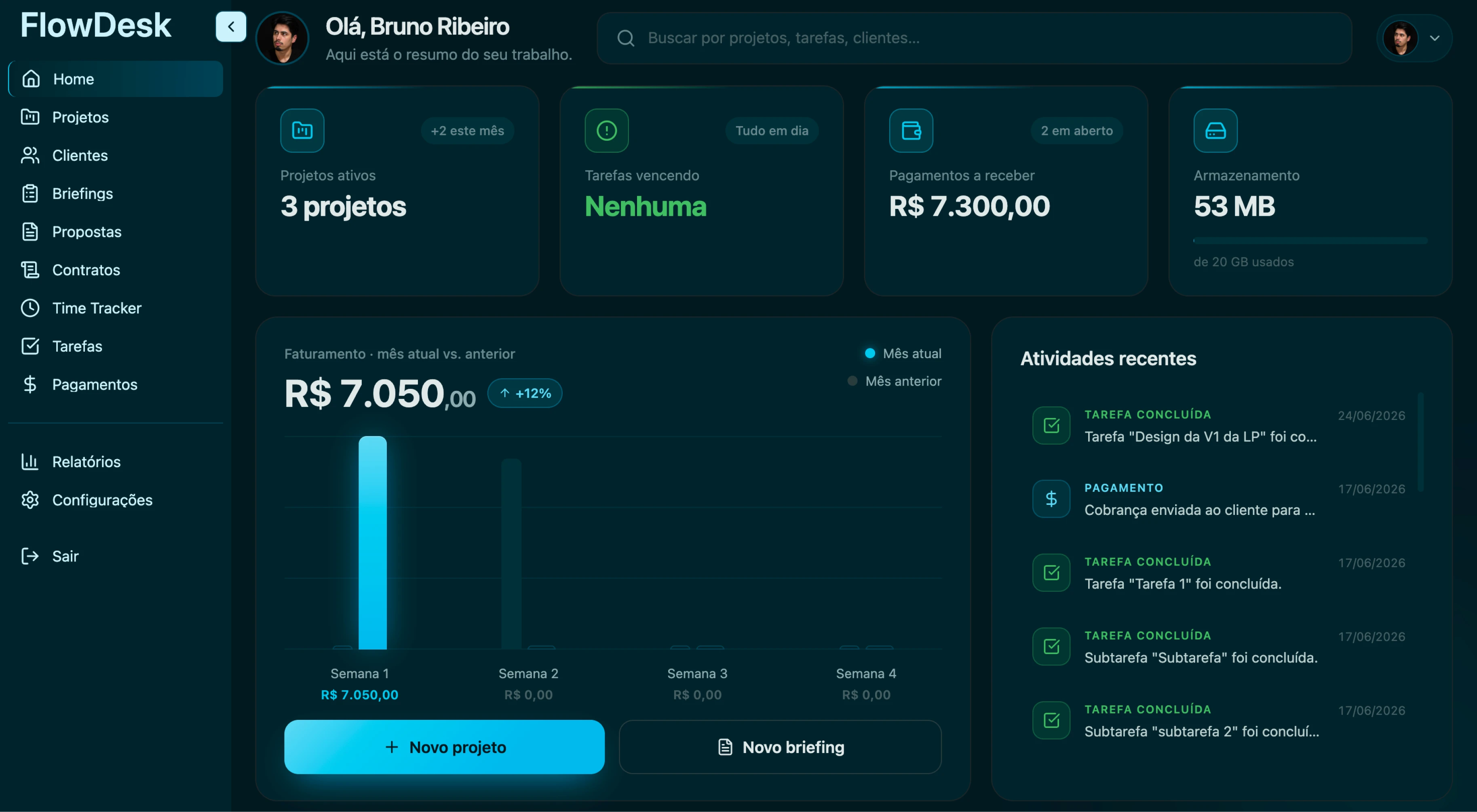 FlowDesk app