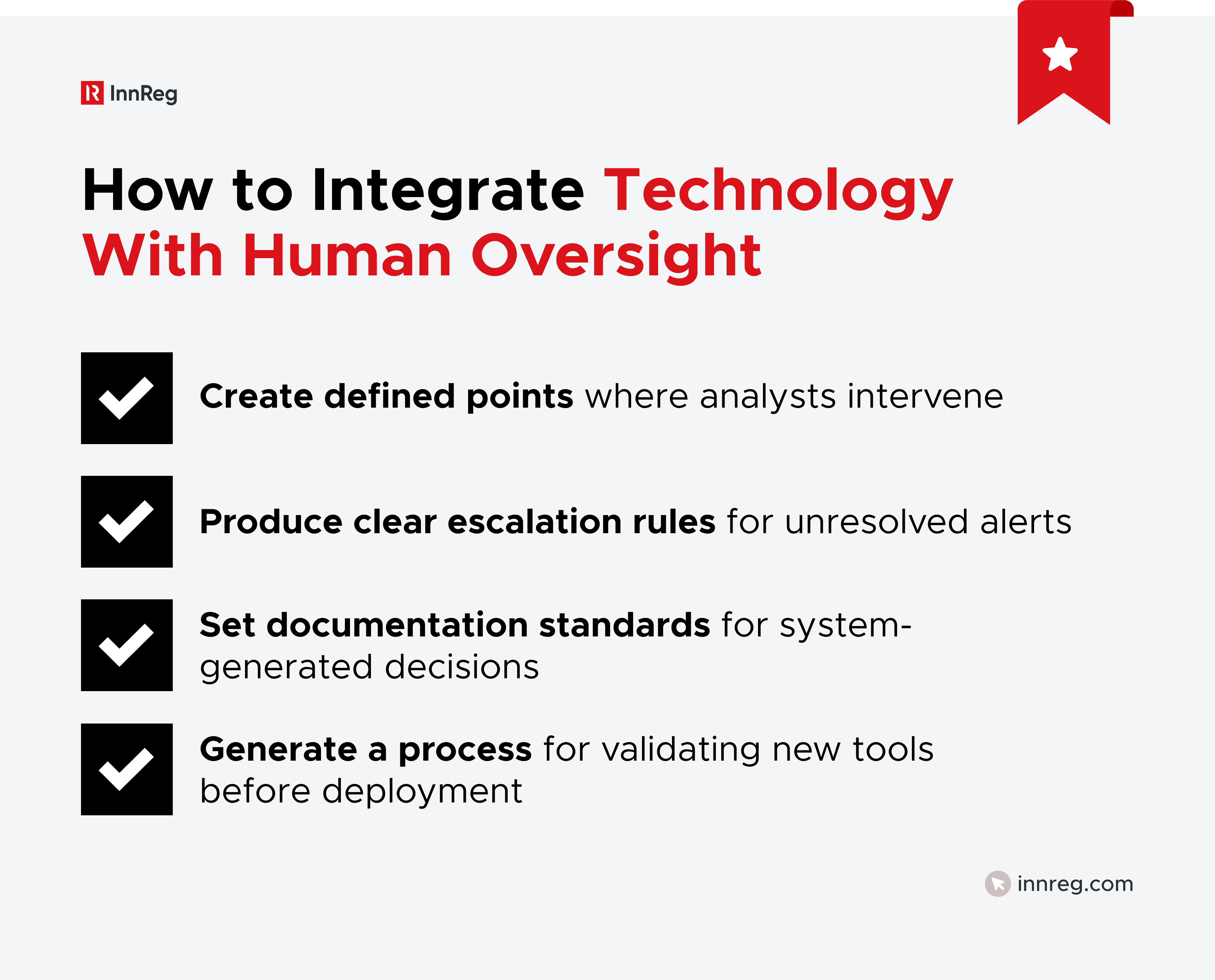 How to Integrate Technology With Human Oversight
