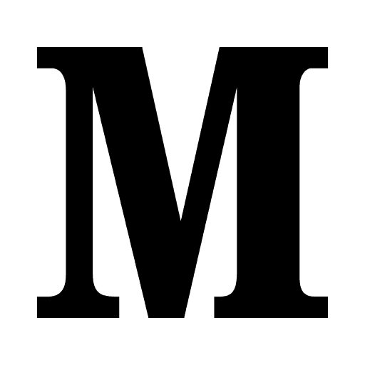 The letter M