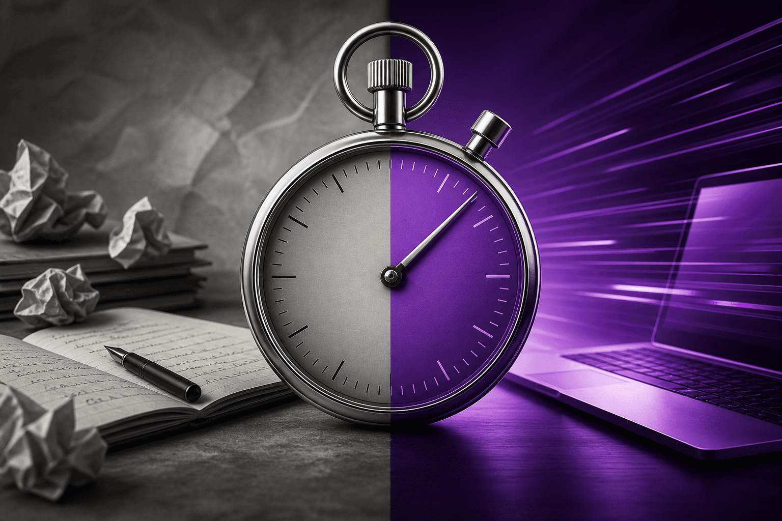 Recording is faster than writing process documentation