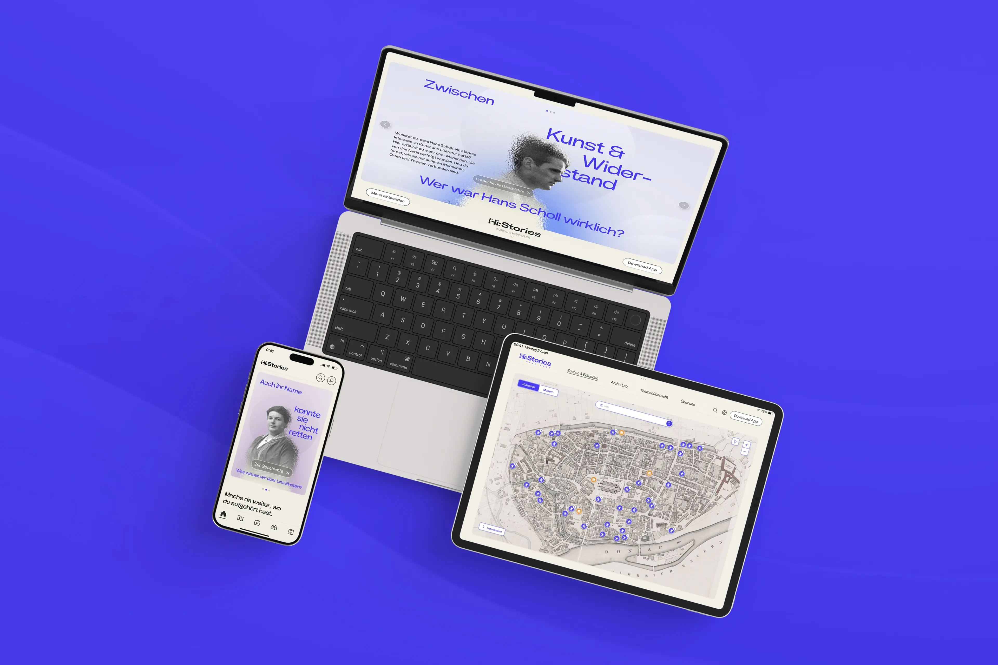 Hi:Stories - Mockup