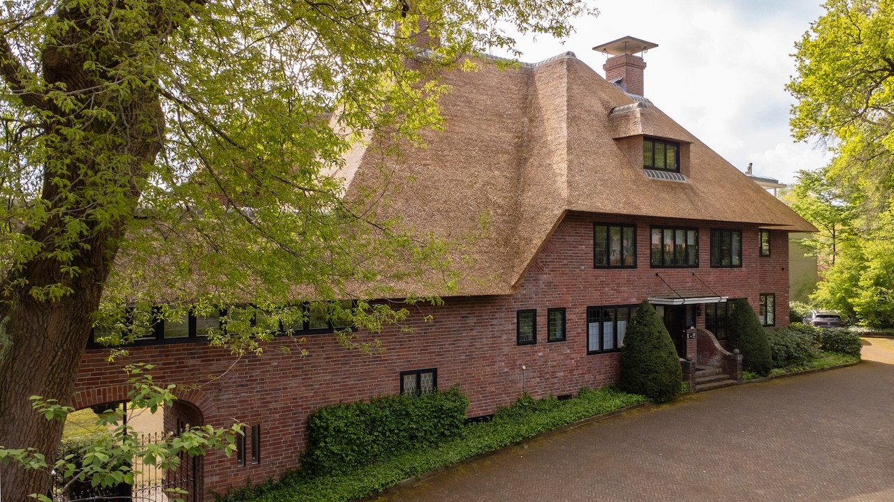 Overzichtsfoto van project Vrijenban Amersfoort - Rietdekkersbedrijf van Dijk Putten