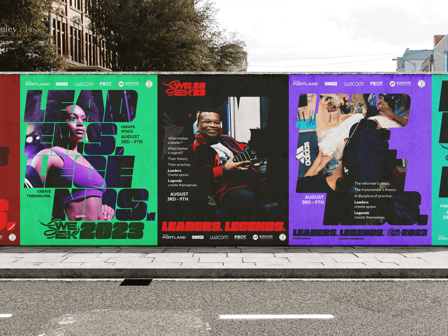 Creative direction and content production for Sneaker Week