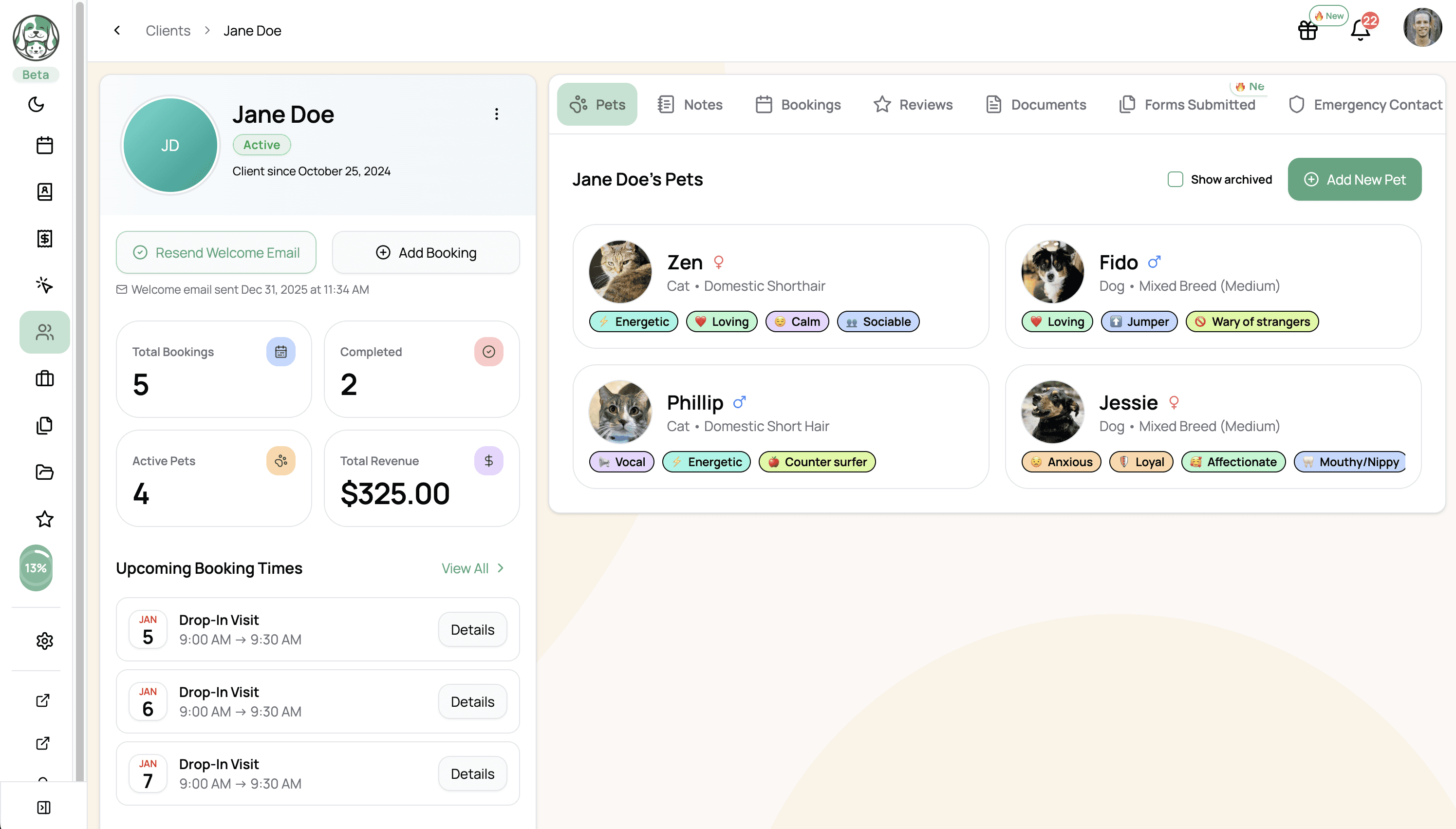Pet Report Cards Showcase in Scritches