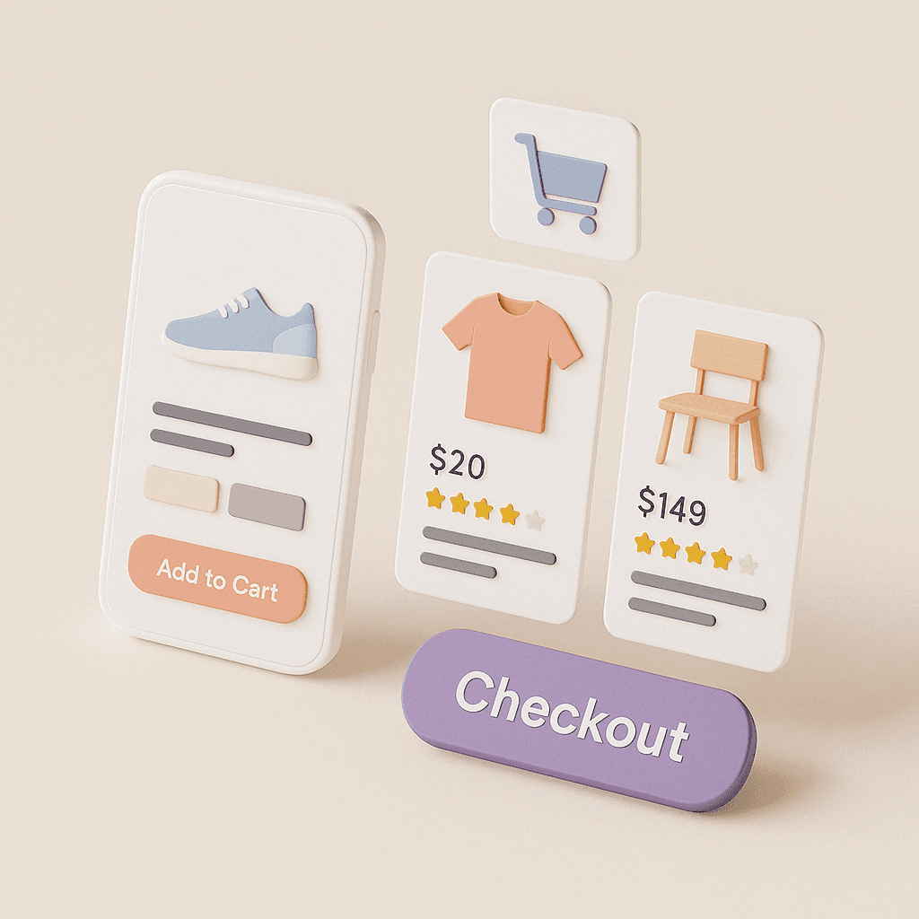 Ecommerce UI/UX elements