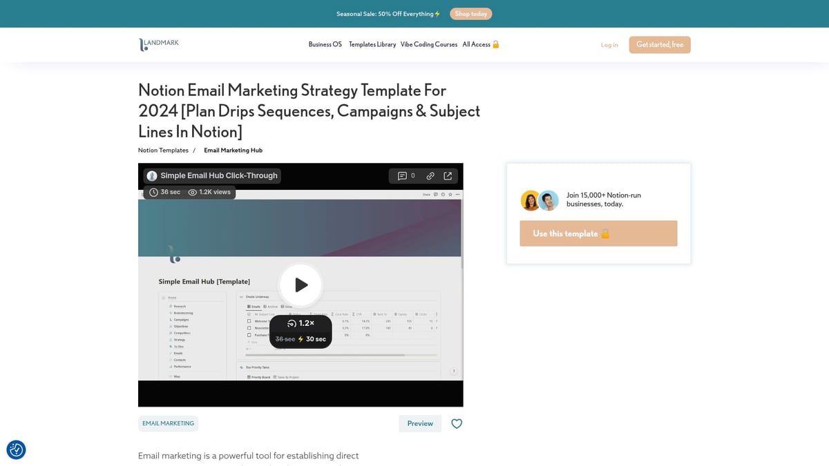 10 Game-Changing Notion Templates for Business in 2025 - Email Marketing Strategy Hub