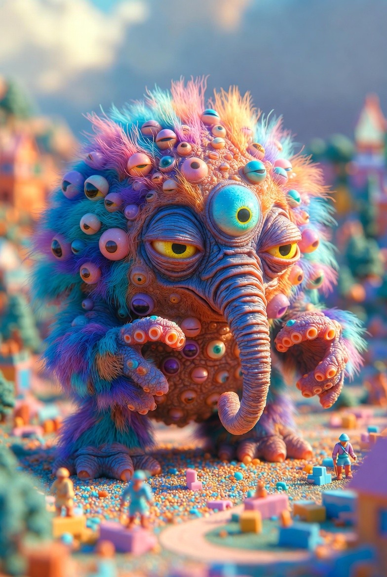 Looky cinema-quality animated character render by Aethara