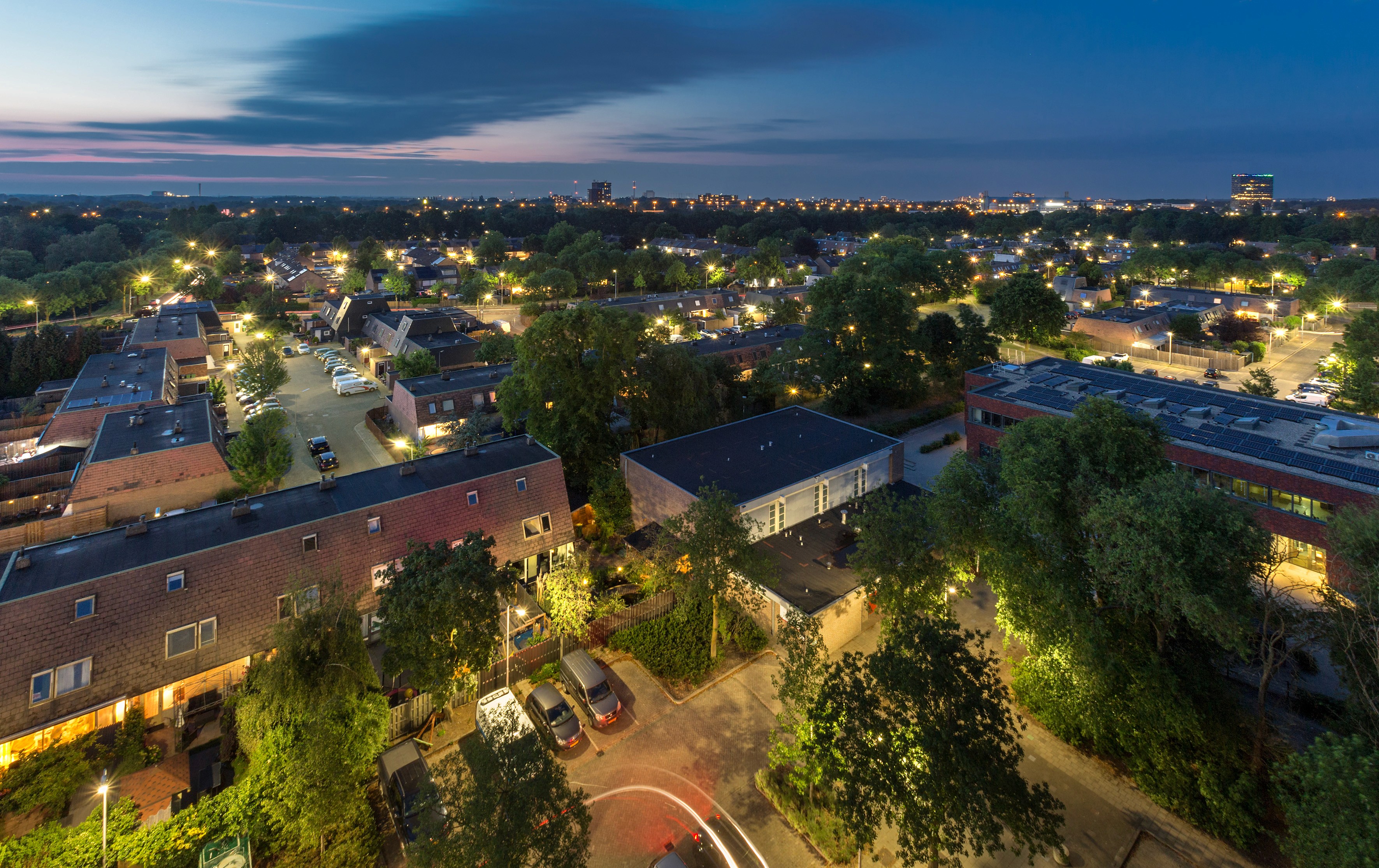 Foto van het stadsdeel Dukenburg