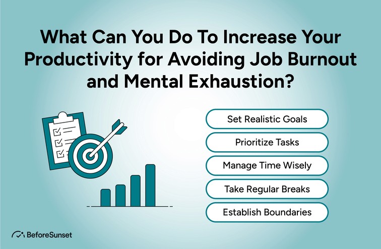 What Can You Do To Increase Your Productivity for Avoiding Job Burnout and Mental Exhaustion?