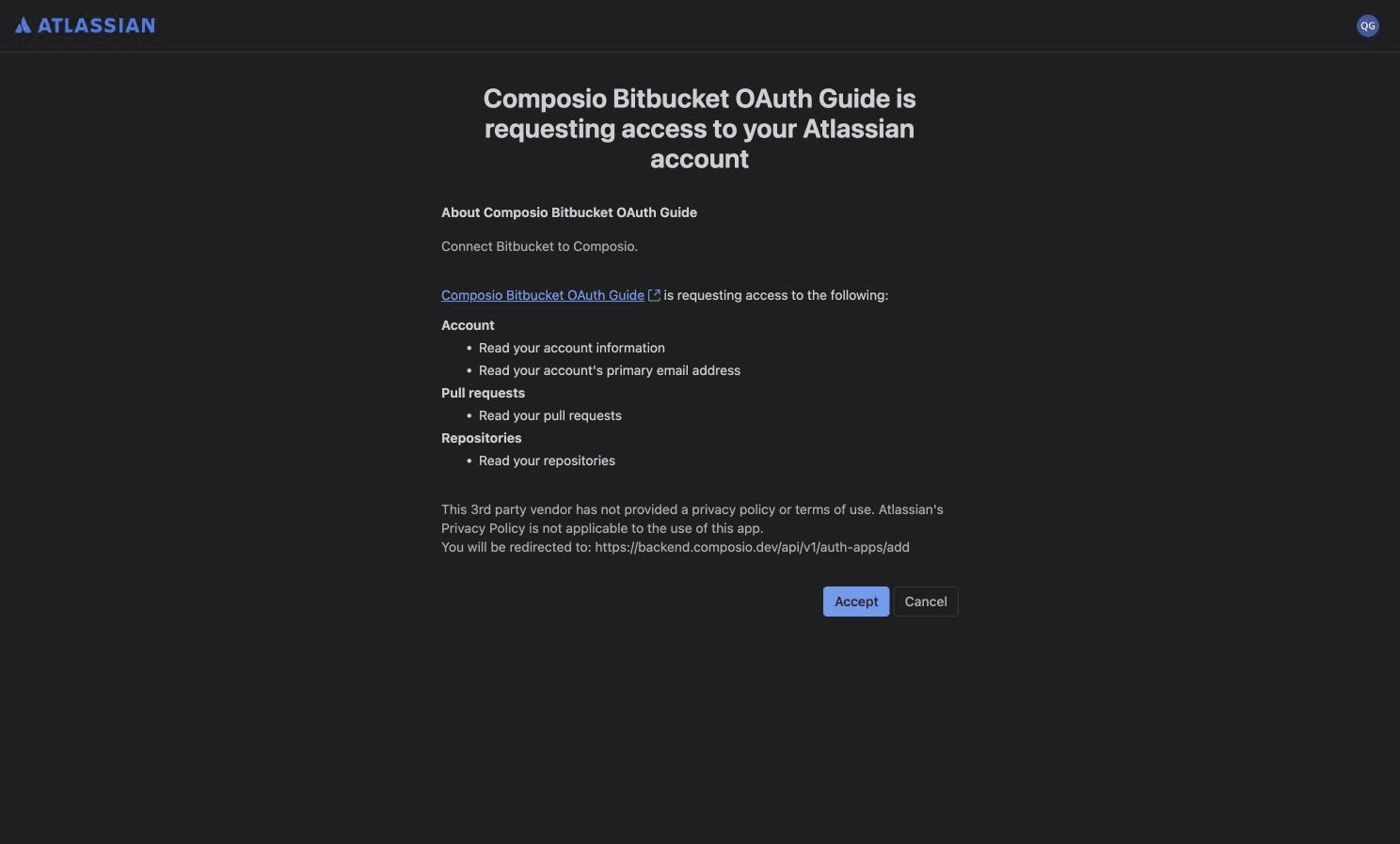 Bitbucket authorization review