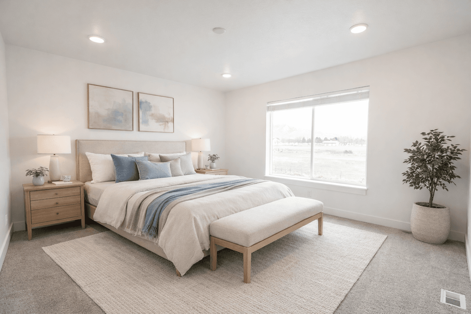 Summit floor plan master bedroom