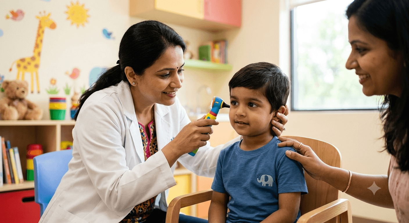 closeup of a dental inspection