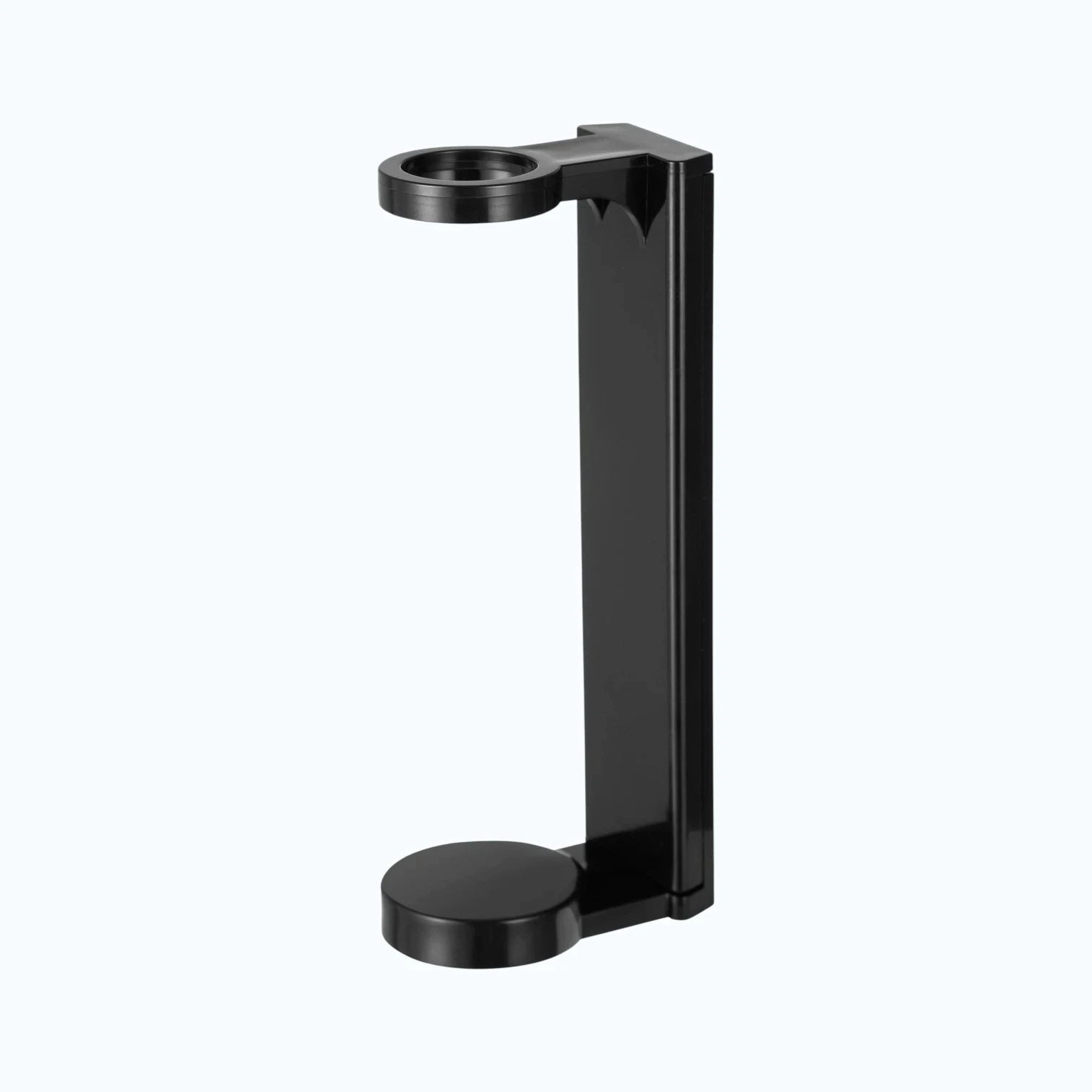 Eco-friendly tamper-proof soap dispenser bracket for hotel refillable systems, high-quality stainless steel, compatible with 300ml-500ml bottles.