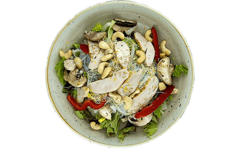 Fattoush Salad with Cashew Nuts