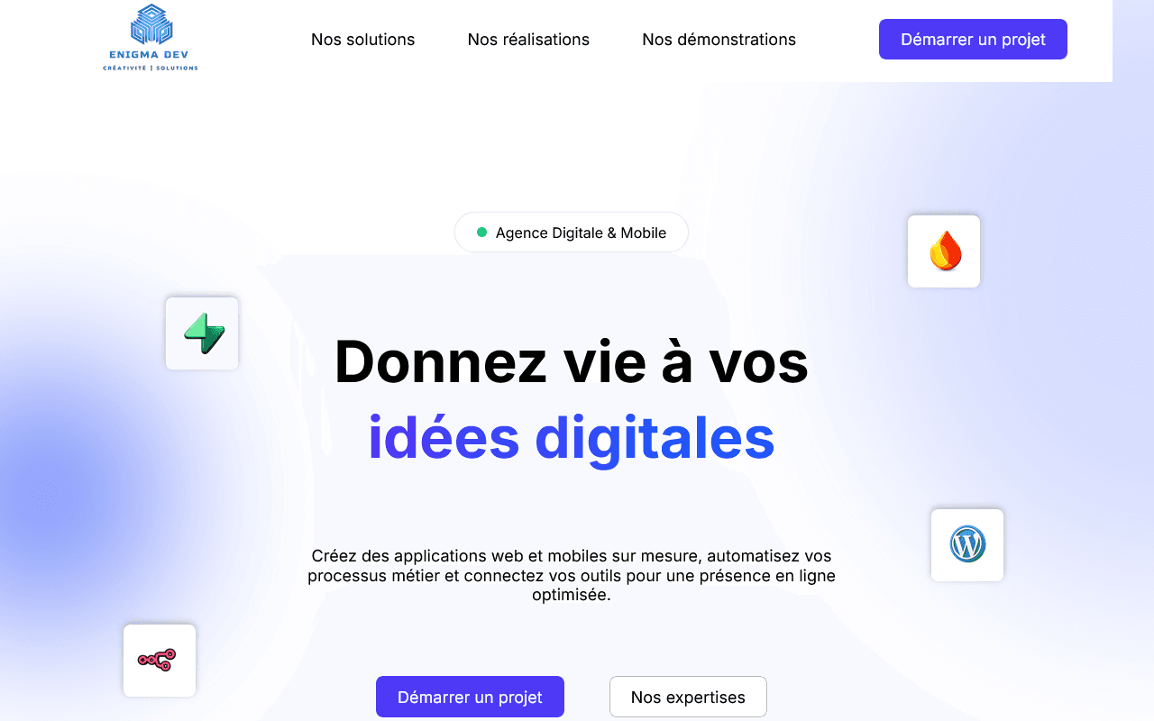 Refonte du projet enigma