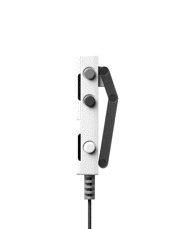 Modern gadget in dither style