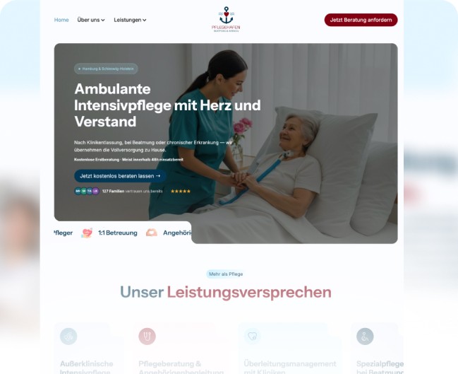 Brand Identity Quadratisch Markenauftritt Ceociety Pflegedienst