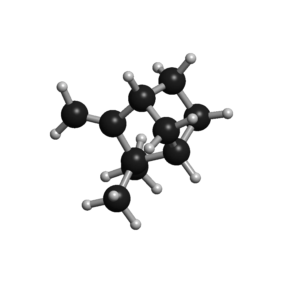 Camphene molecular structure