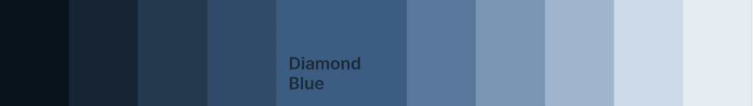 Diamond Blue Colour Scale