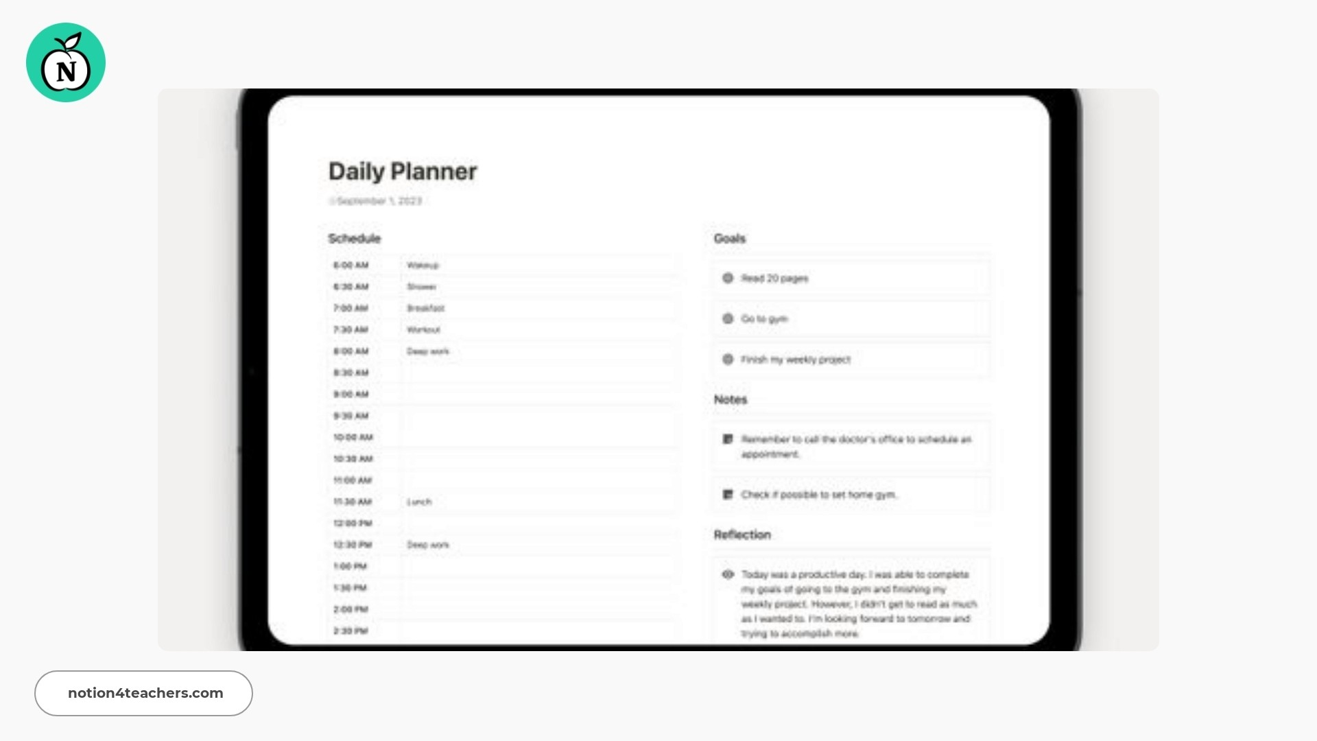 Notion Planners by Pathpages