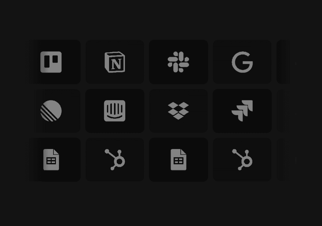 Image of set of integrations