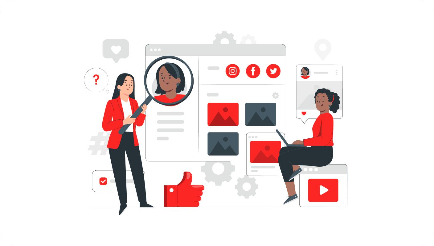 User research illustrations