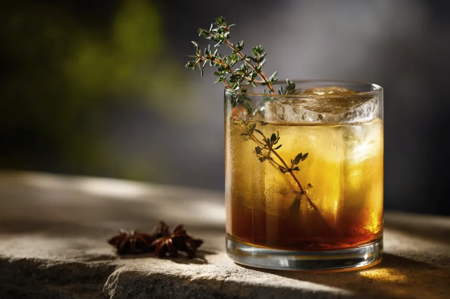 Smoked Thyme Bourbon