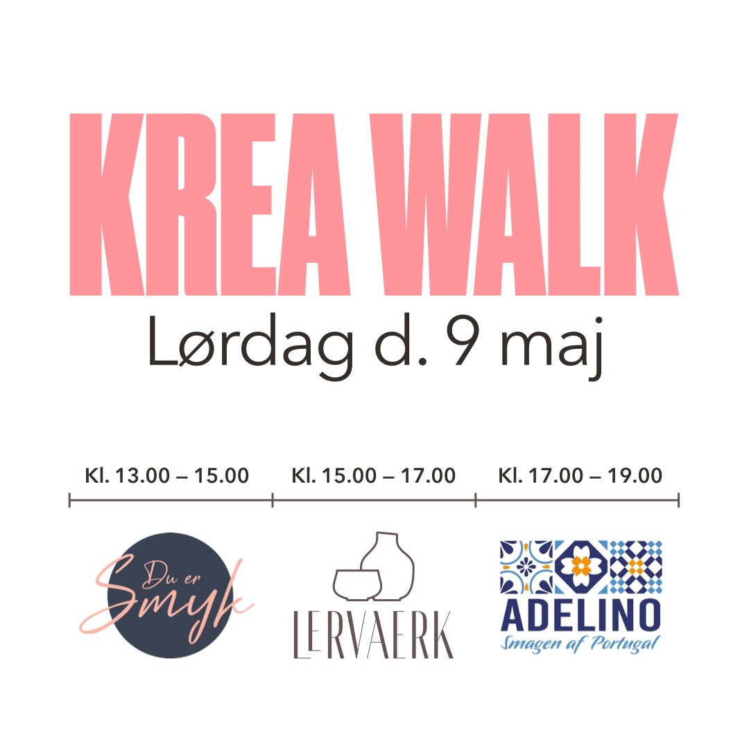 krea walk 9 maj - flyer