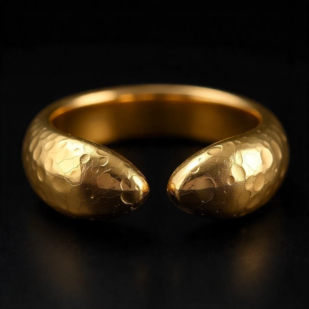 Simple gold bracelet