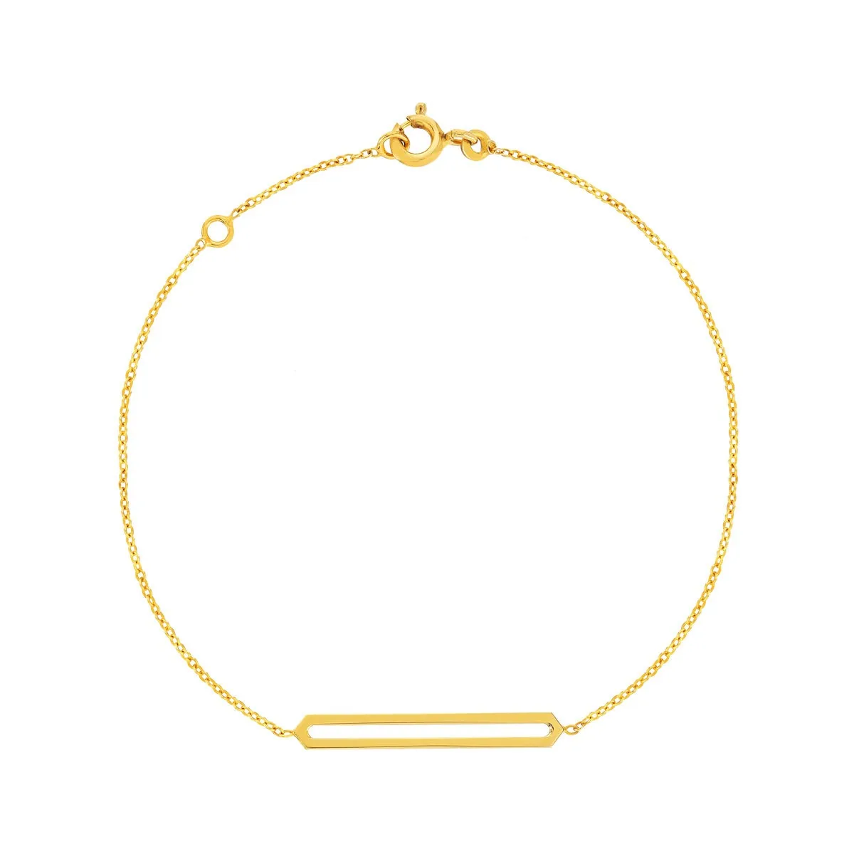Bracelet en or jaune 375
