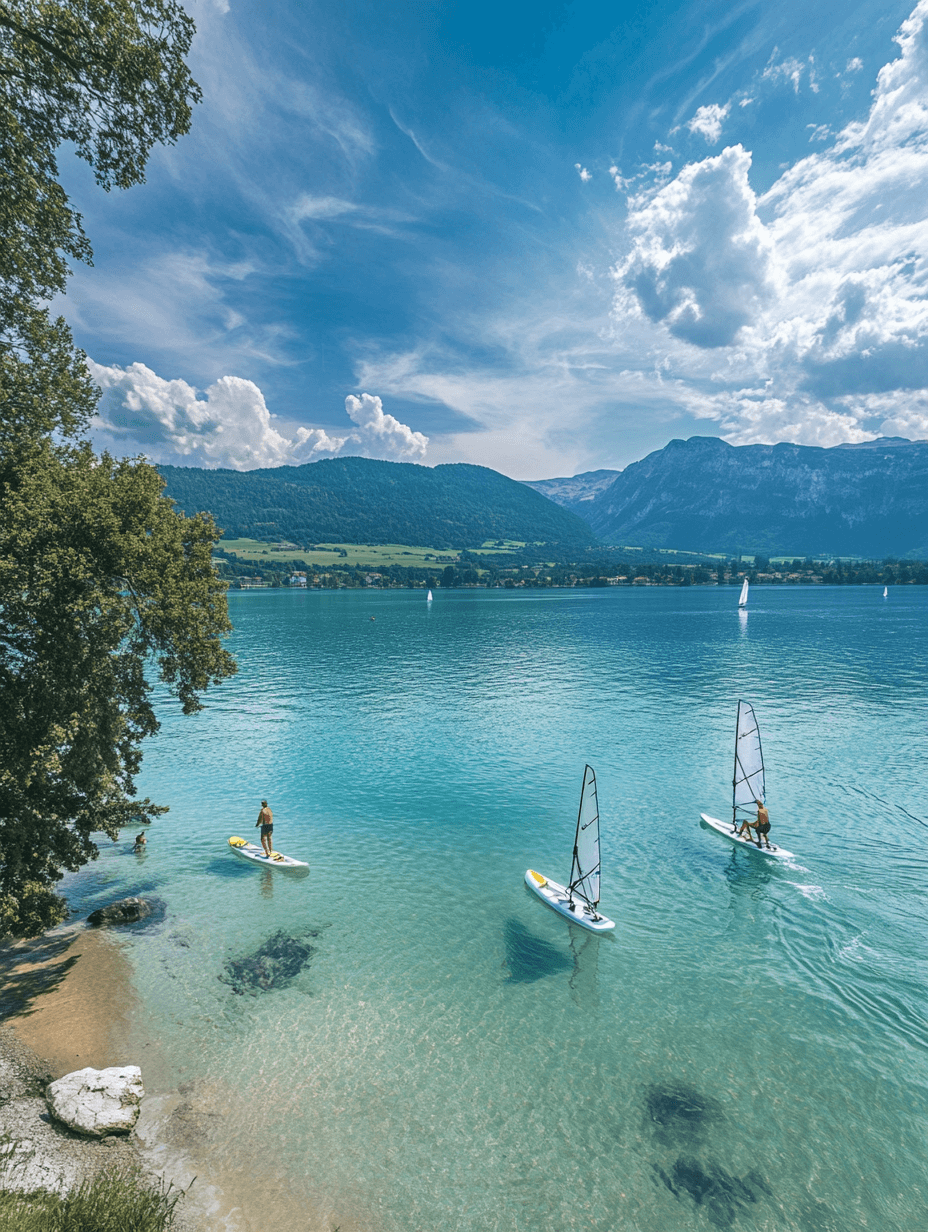 Wassersport am Attersee