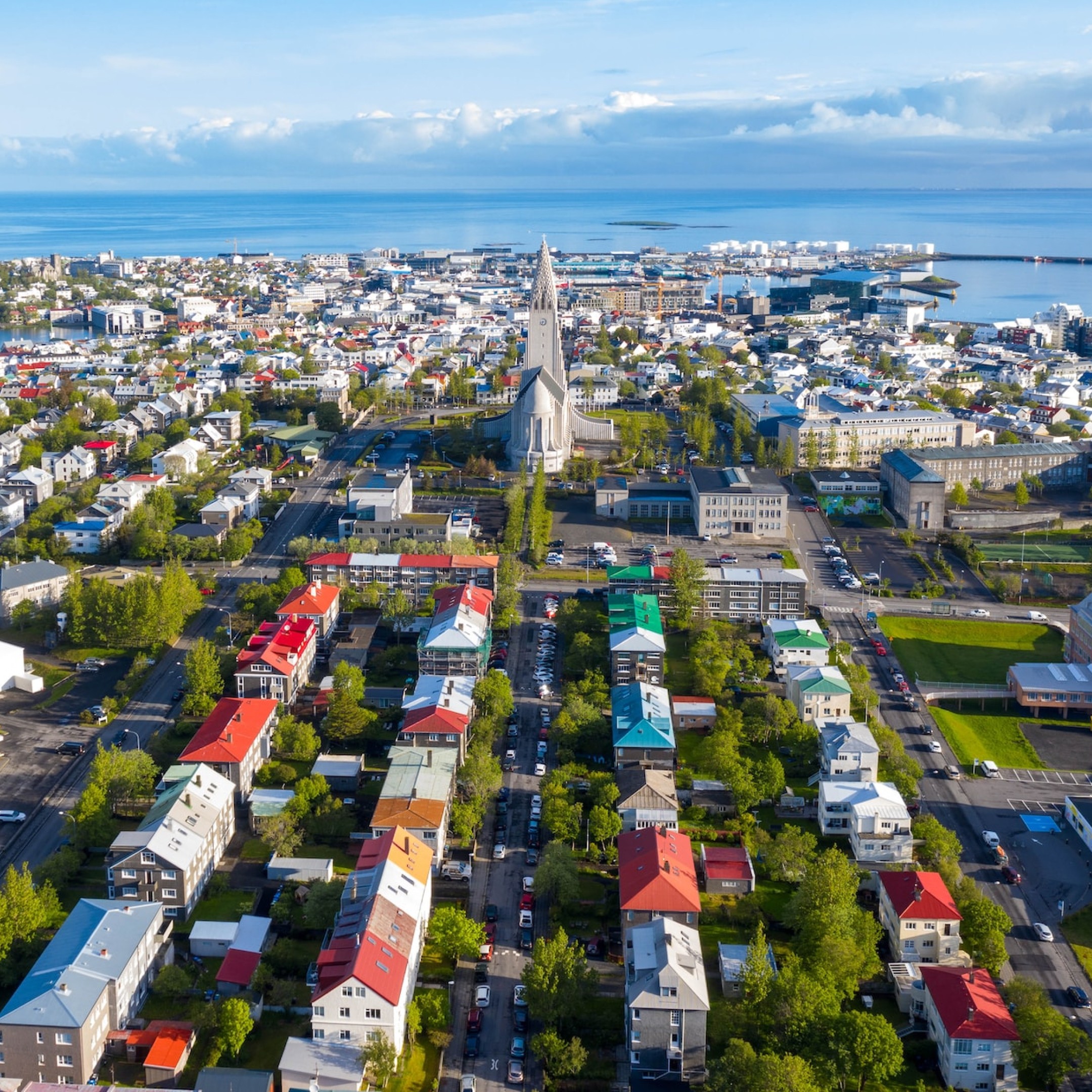 Reykjavik, Iceland. Photo by Einar H. Reynis